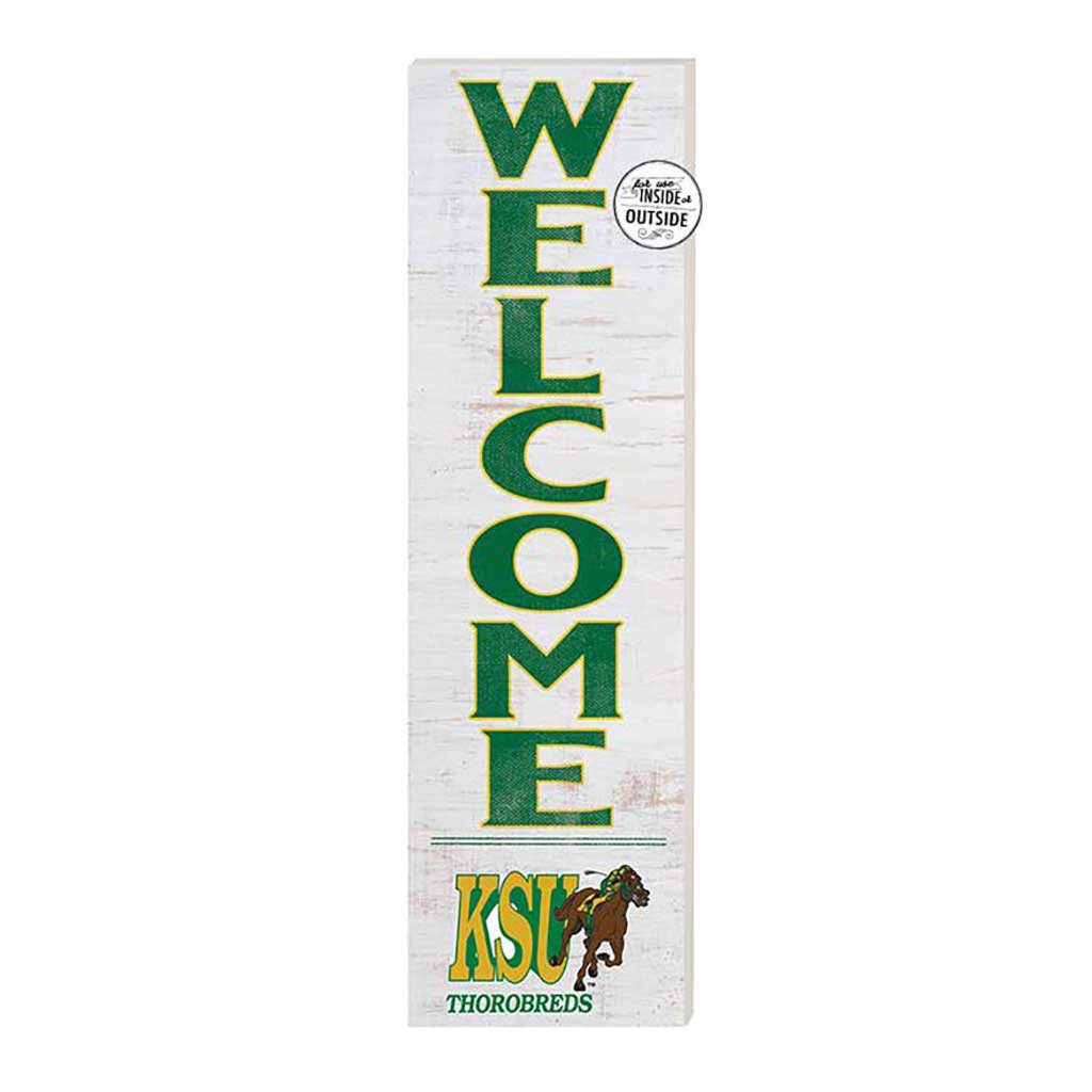 10x35 Indoor Outdoor Sign WELCOME Kentucky State Thorobreds