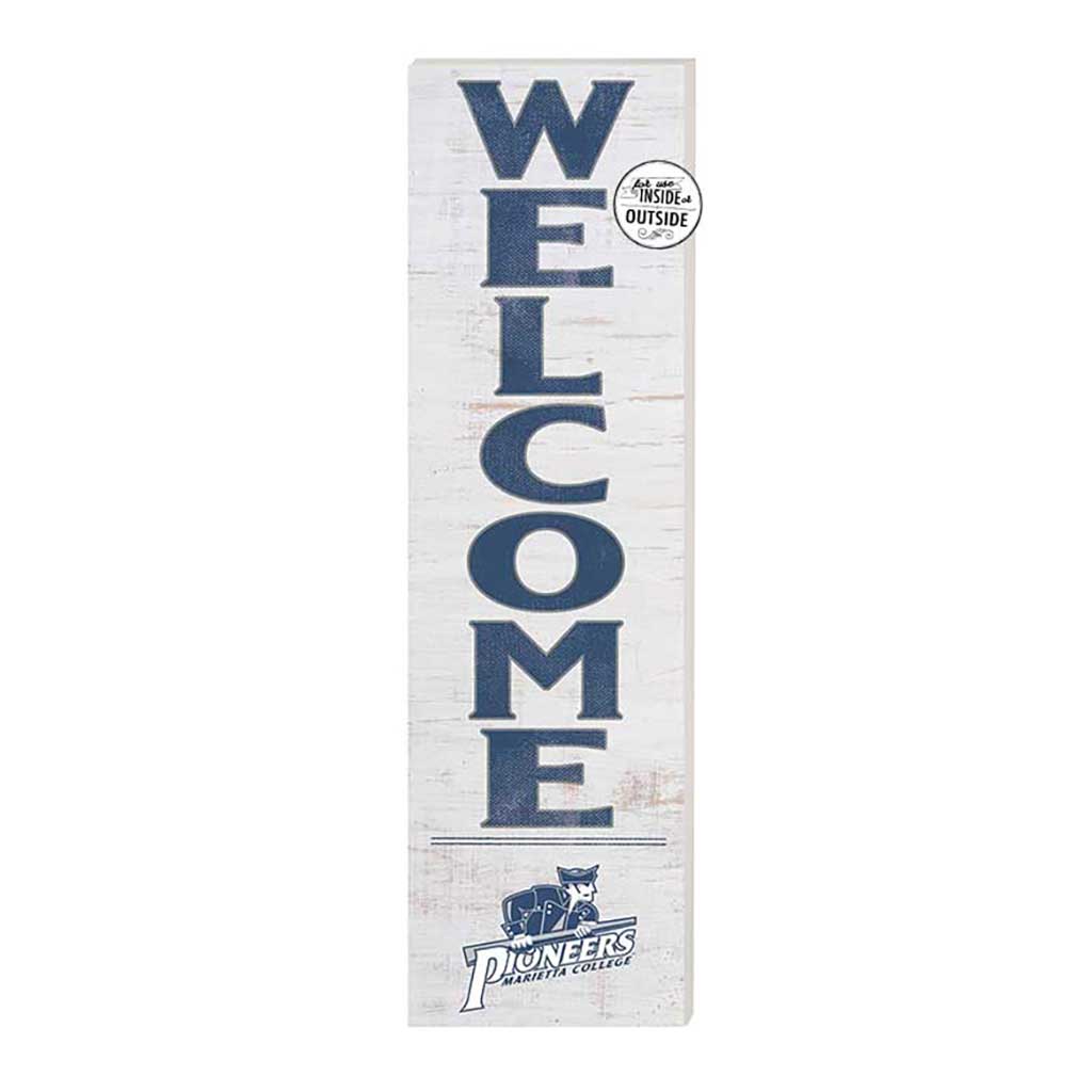 10x35 Indoor Outdoor Sign WELCOME Marietta College Pioneers