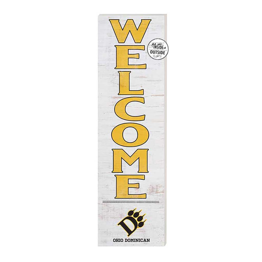 10x35 Indoor Outdoor Sign WELCOME Ohio Dominican University Panthers