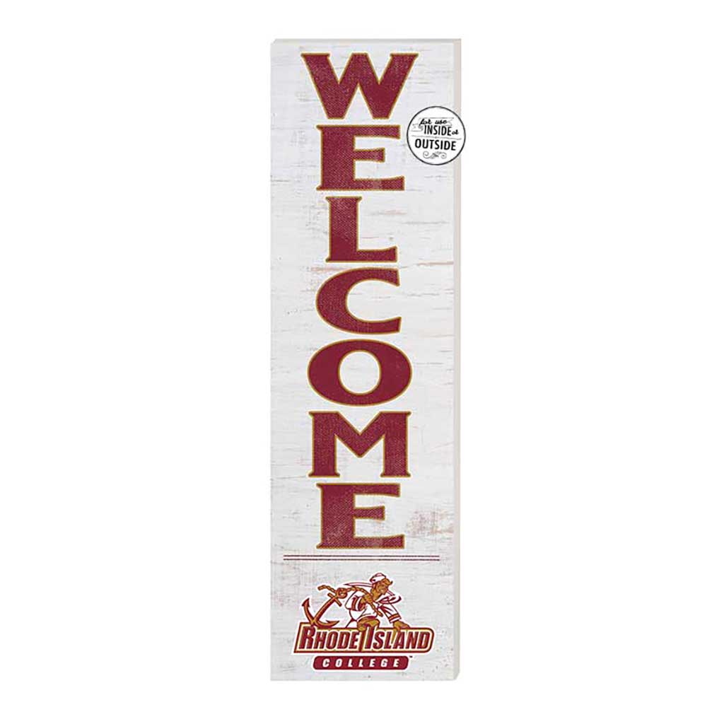 10x35 Indoor Outdoor Sign WELCOME Rhode Island College Anchormen