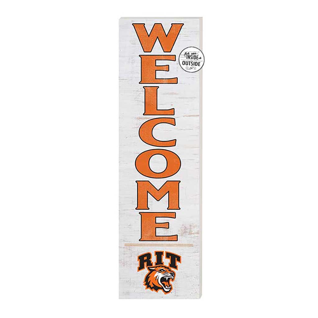 10x35 Indoor Outdoor Sign WELCOME Rochester Institute of Technology Tigers
