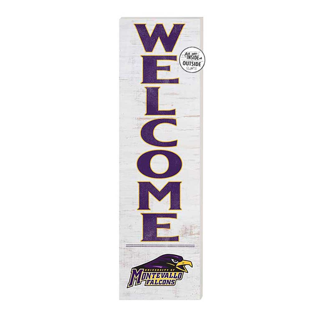 10x35 Indoor Outdoor Sign WELCOME University of Montevallo Falcons