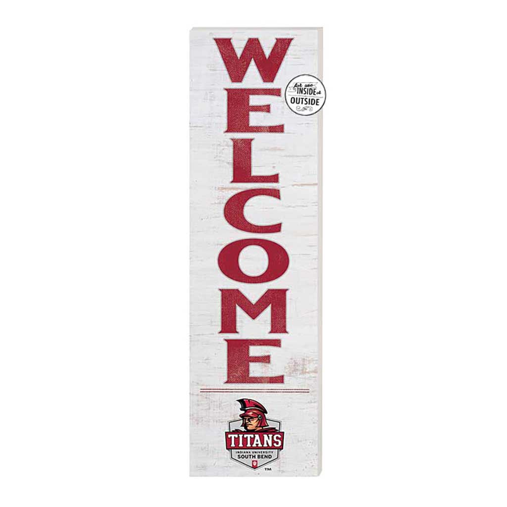 10x35 Indoor Outdoor Sign WELCOME Indiana University South Bend Titans