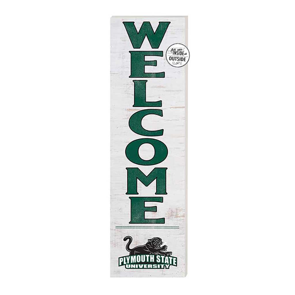 10x35 Indoor Outdoor Sign WELCOME Plymouth State University Panthers