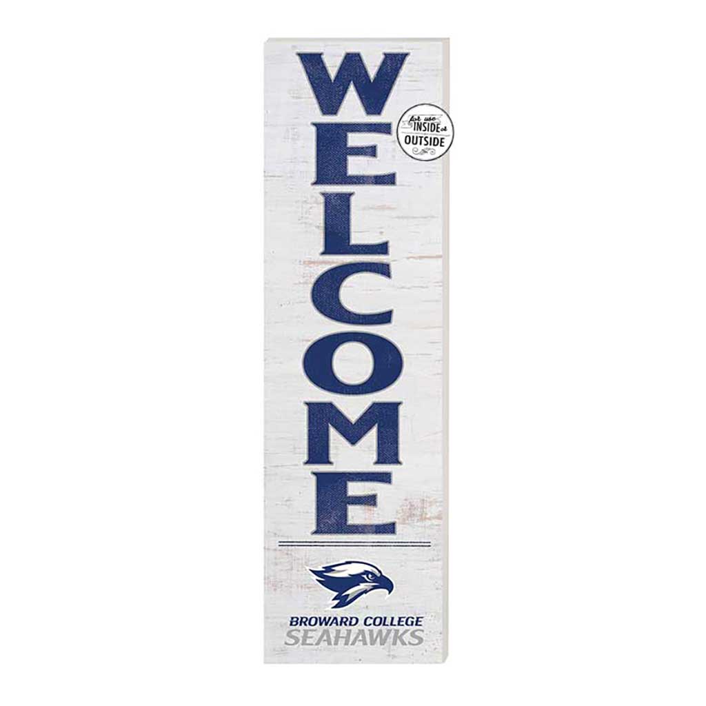 10x35 Indoor Outdoor Sign WELCOME Broward College Seahawks