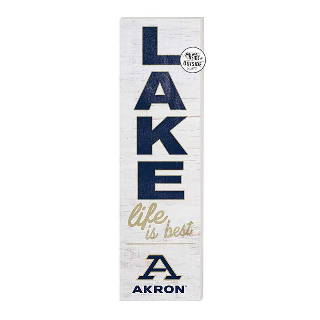 10x35 Indoor Outdoor Sign LAKE Life Akron Zips