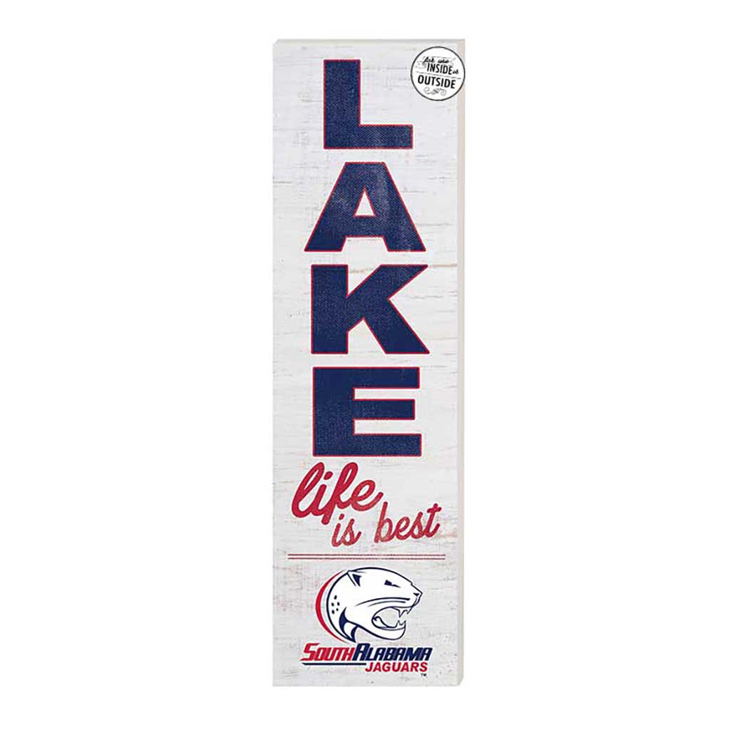 10x35 Indoor Outdoor Sign LAKE Life University of Southern Alabama Jaguars