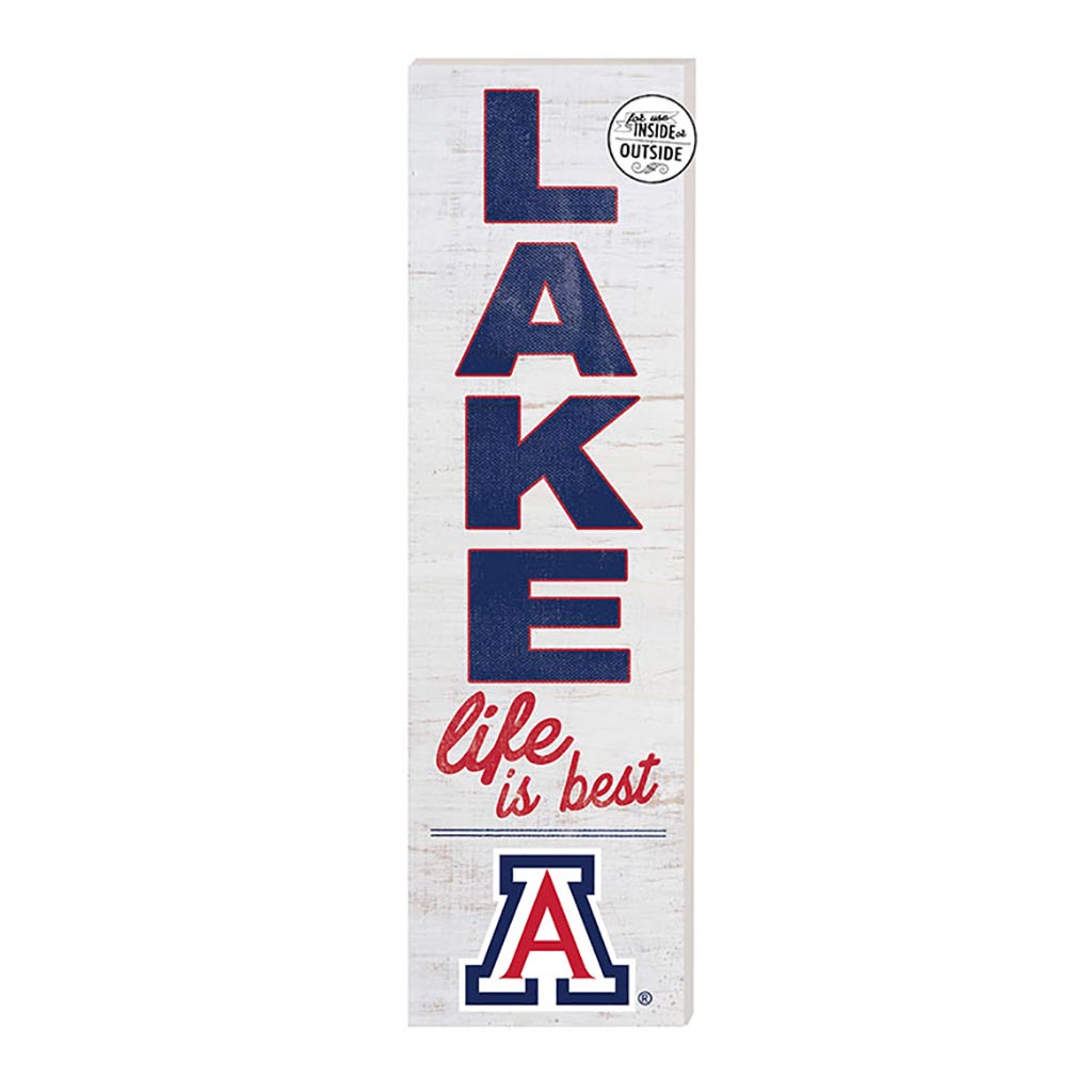 10x35 Indoor Outdoor Sign LAKE Life Arizona Wildcats