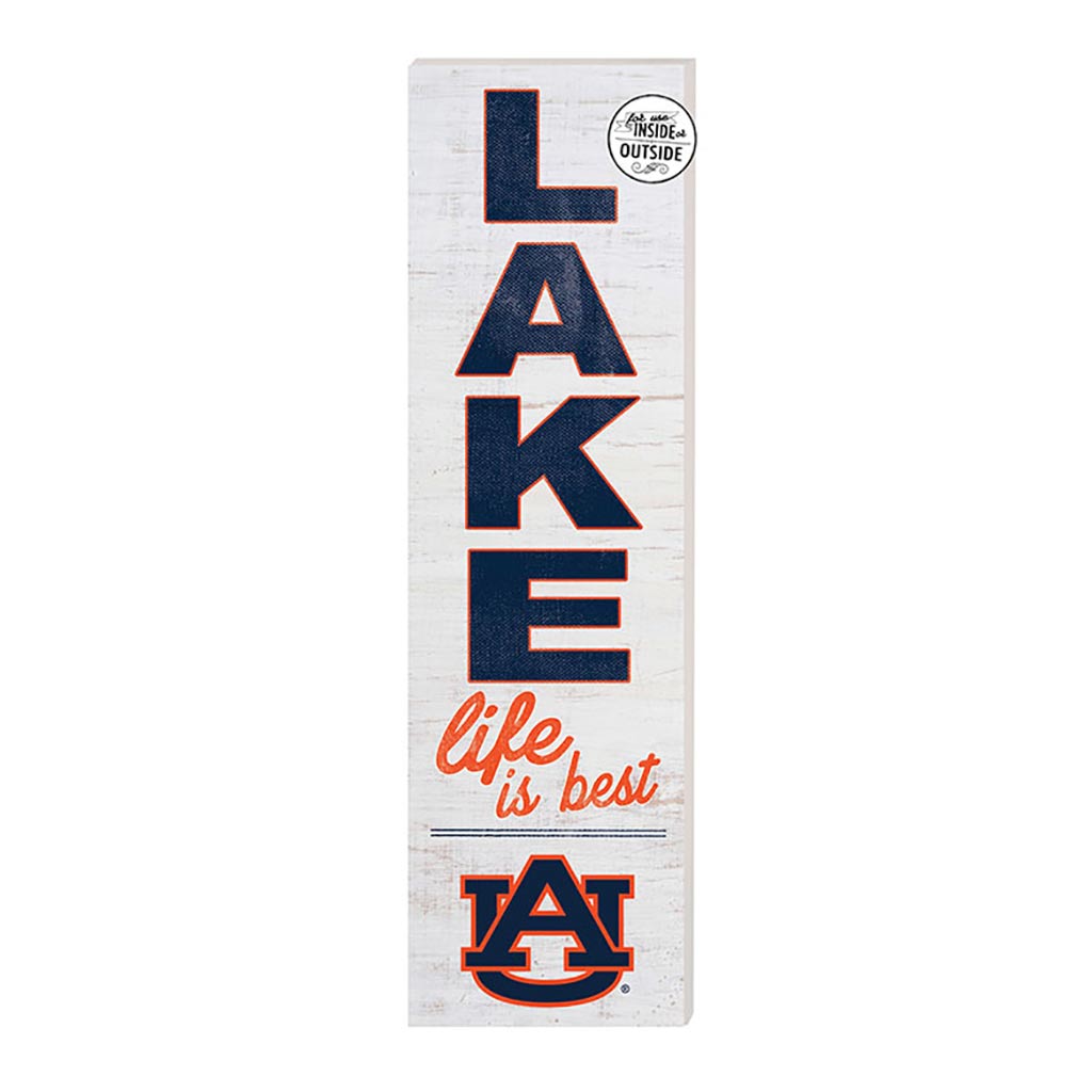 10x35 Indoor Outdoor Sign LAKE Life Auburn Tigers