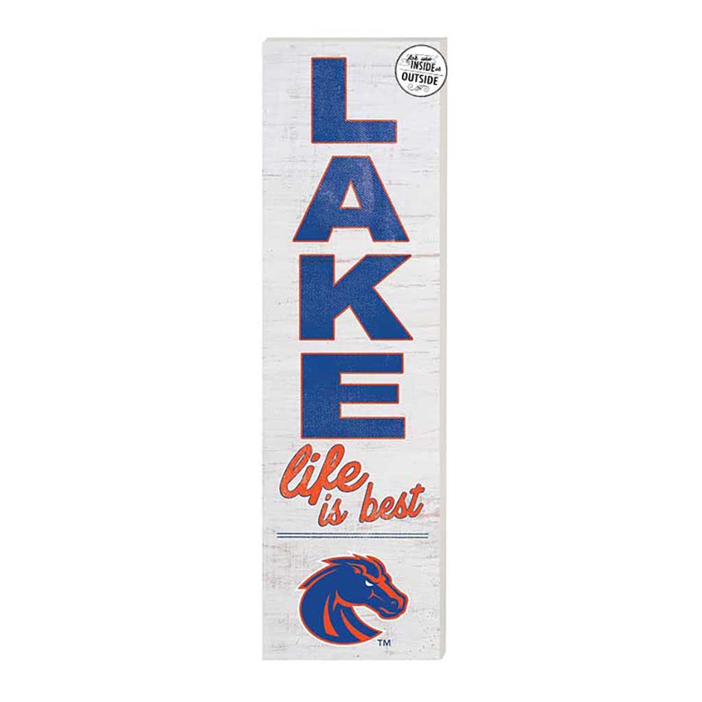 10x35 Indoor Outdoor Sign LAKE Life Boise State Broncos