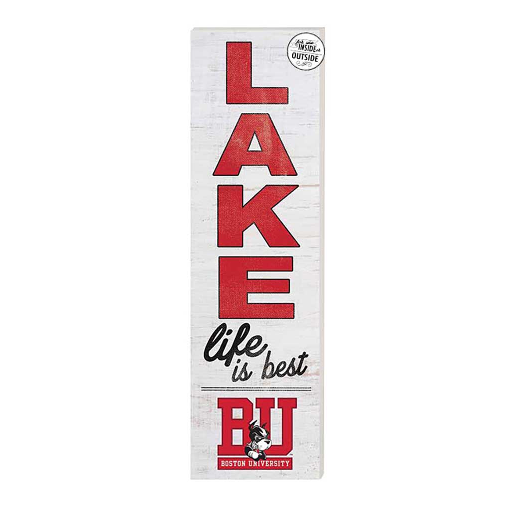 10x35 Indoor Outdoor Sign LAKE Life Boston University Terriers