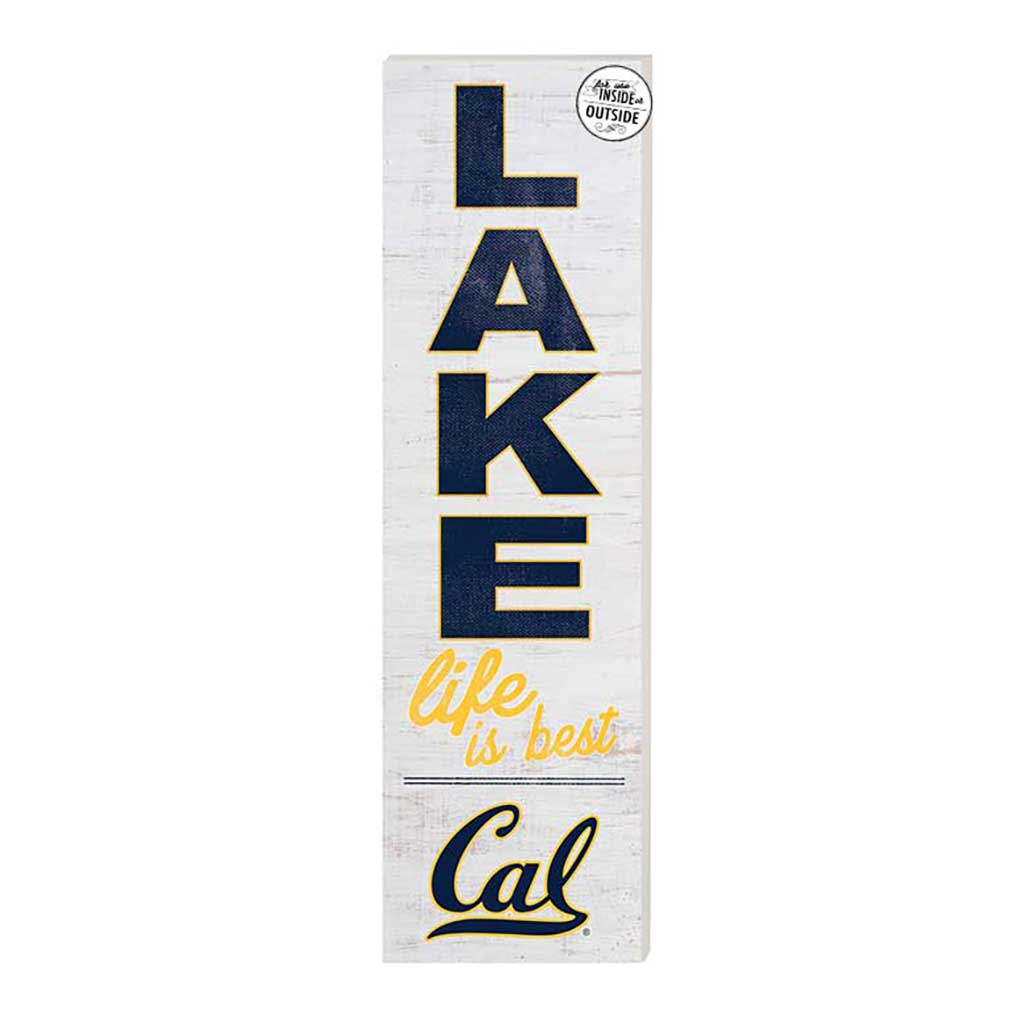 10x35 Indoor Outdoor Sign LAKE Life California (Berkeley) Golden Bears