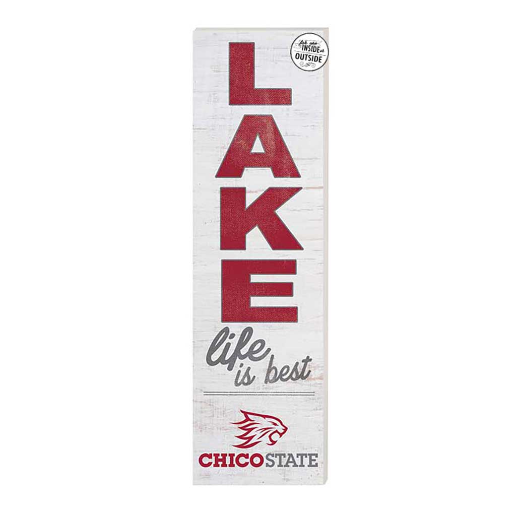 10x35 Indoor Outdoor Sign LAKE Life California State University - Chico Wildcats