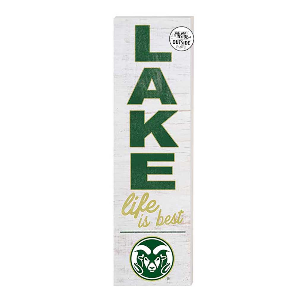 10x35 Indoor Outdoor Sign LAKE Life Colorado State-Ft. Collins Rams