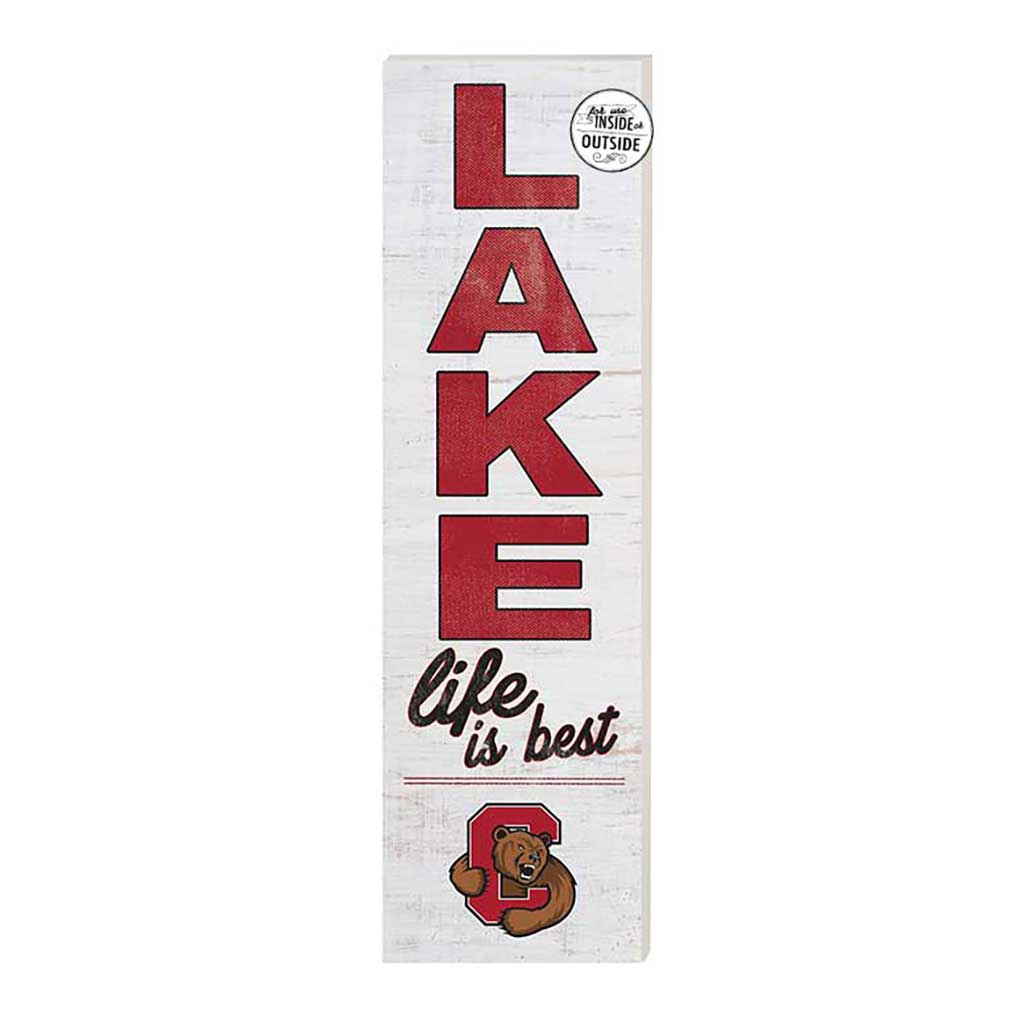 10x35 Indoor Outdoor Sign LAKE Life Cornell Big Red