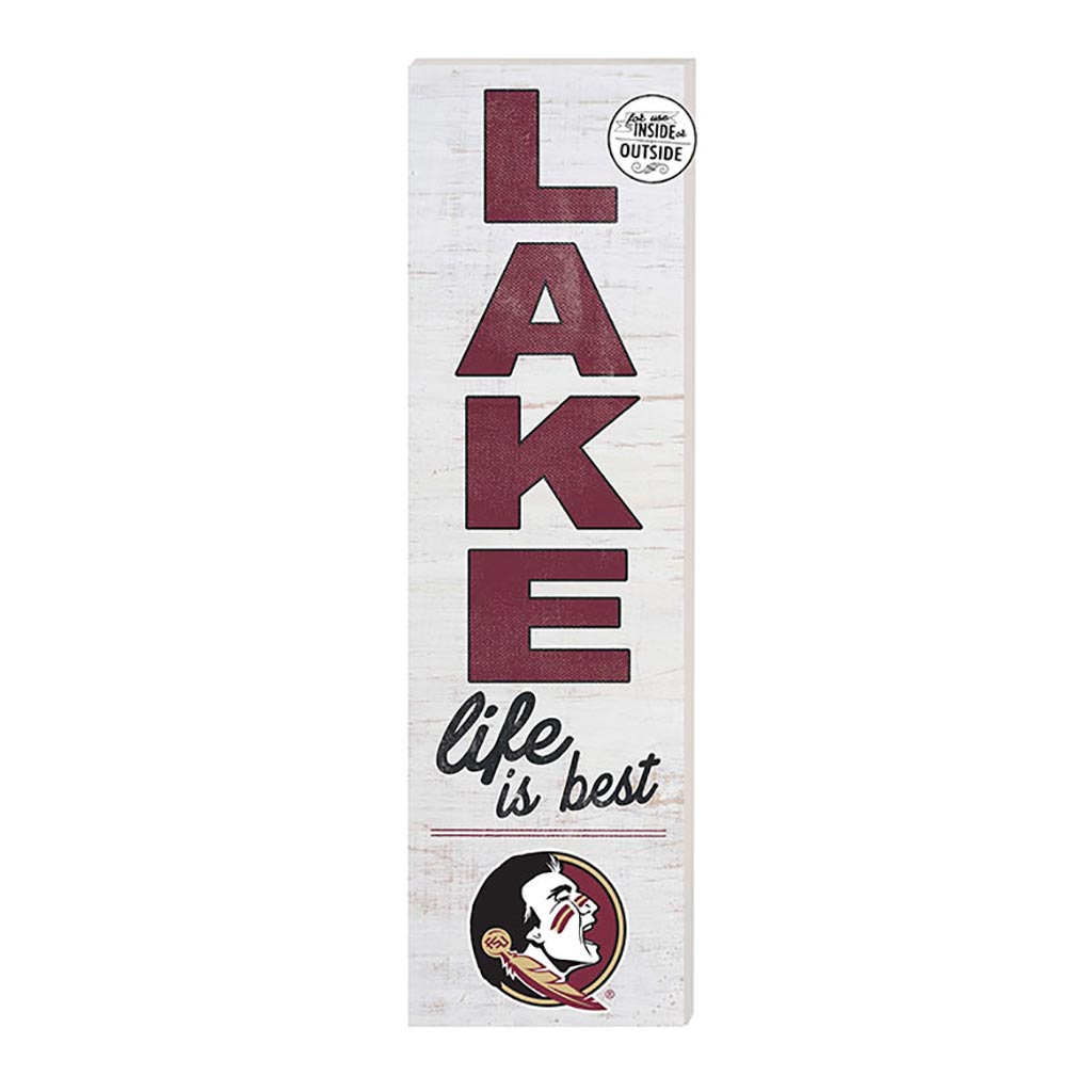 10x35 Indoor Outdoor Sign LAKE Life Florida State Seminoles