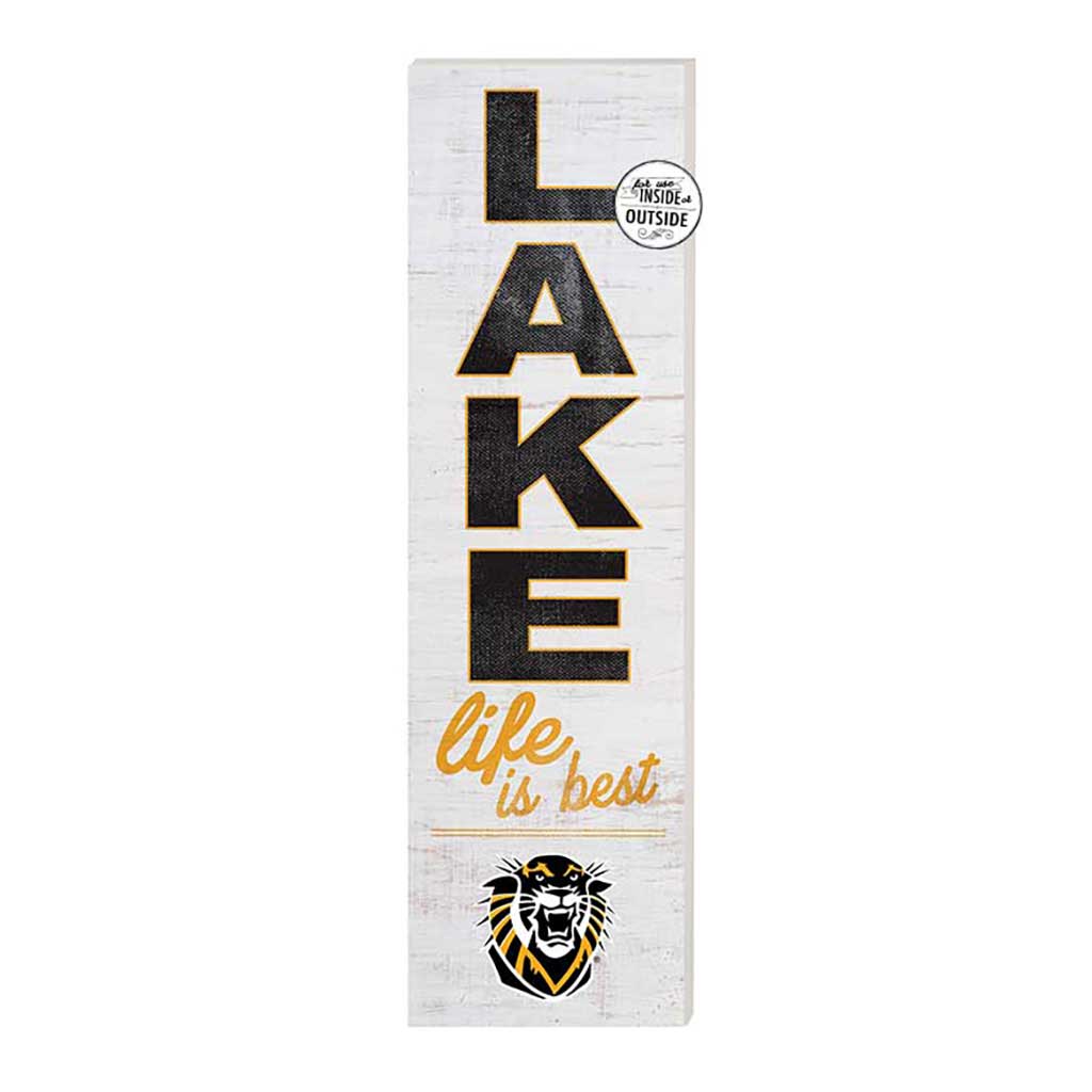 10x35 Indoor Outdoor Sign LAKE Life Fort Hays State Tigers