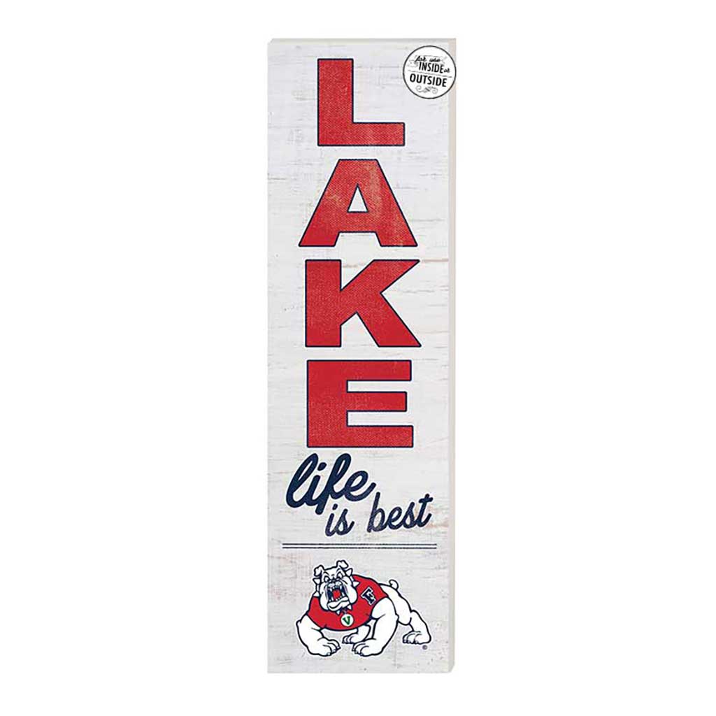 10x35 Indoor Outdoor Sign LAKE Life Fresno State Bulldogs