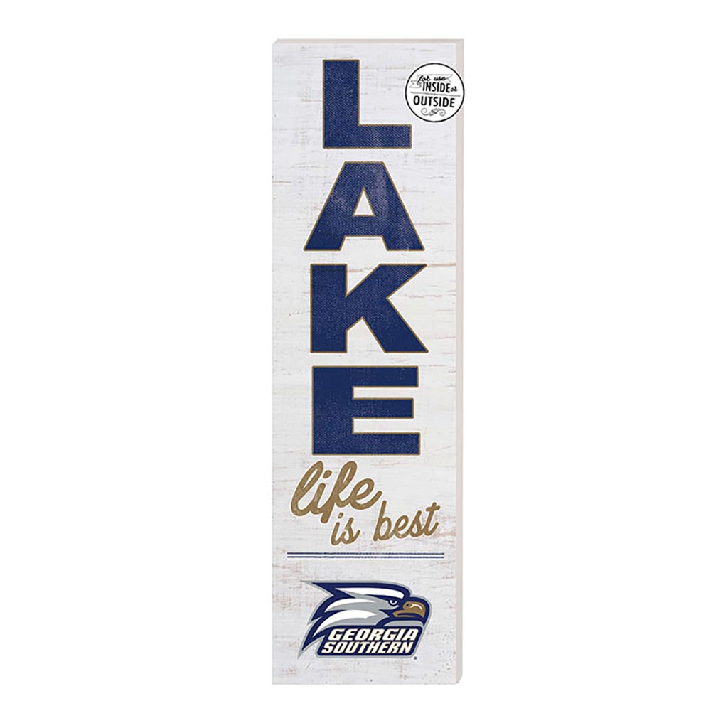 10x35 Indoor Outdoor Sign LAKE Life Georgia Southern Eagles