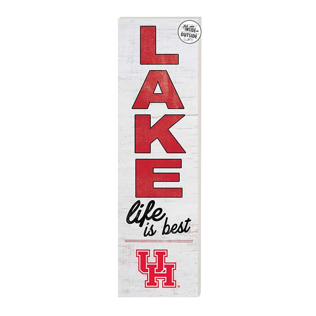 10x35 Indoor Outdoor Sign LAKE Life Houston Cougars