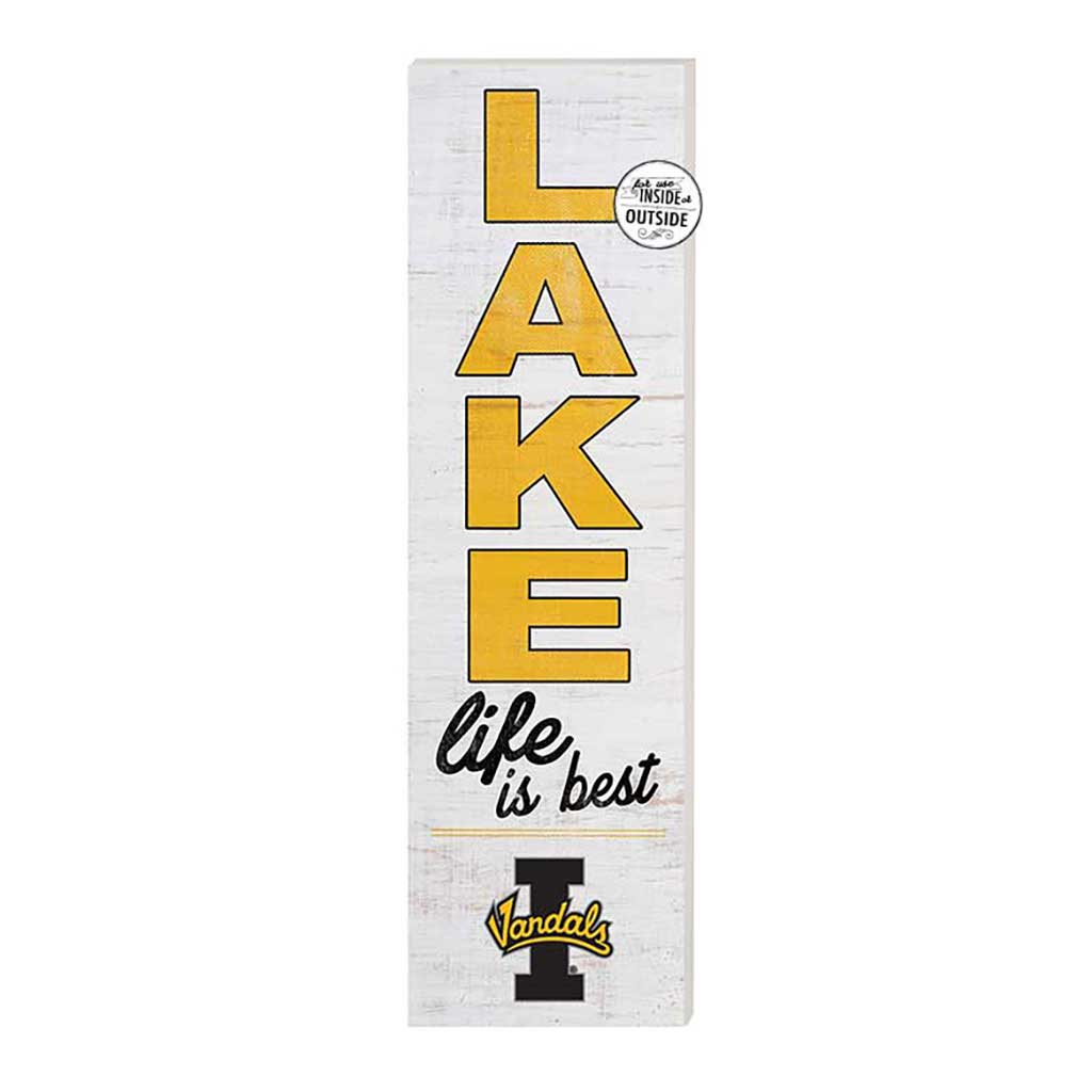 10x35 Indoor Outdoor Sign LAKE Life Idaho Vandals