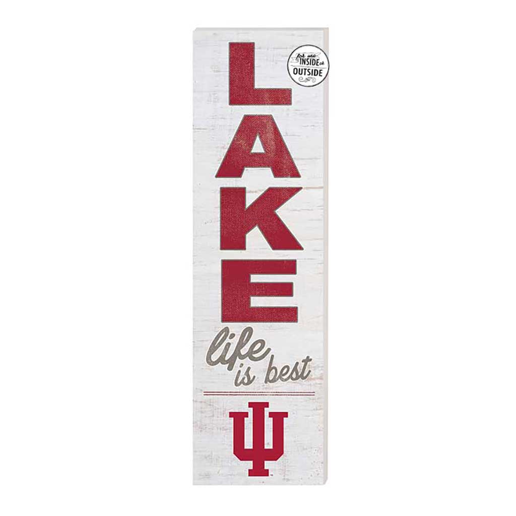 10x35 Indoor Outdoor Sign LAKE Life Indiana Hoosiers