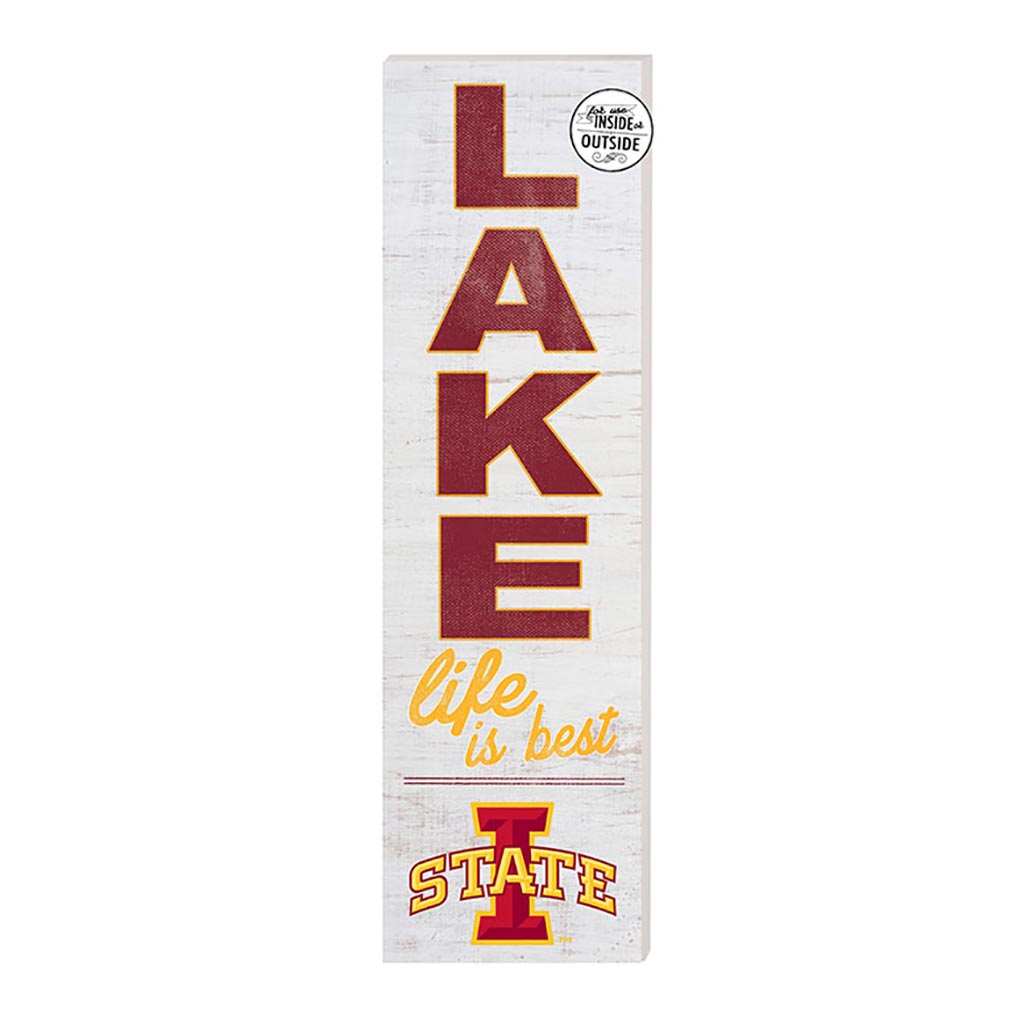 10x35 Indoor Outdoor Sign LAKE Life Iowa State Cyclones