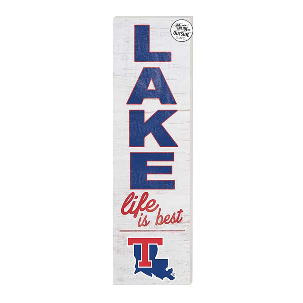 10x35 Indoor Outdoor Sign LAKE Life Louisiana Tech Bulldogs