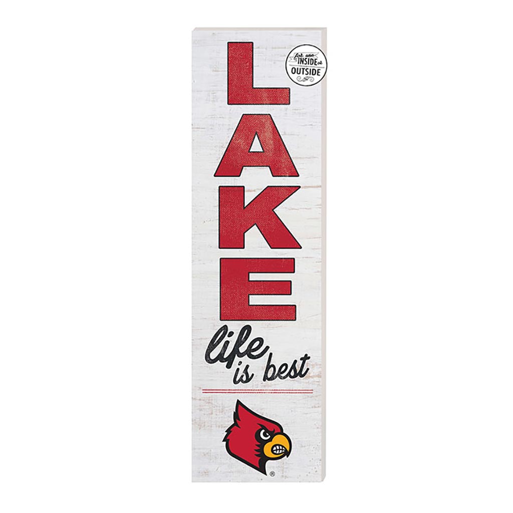 10x35 Indoor Outdoor Sign LAKE Life Louisville Cardinals