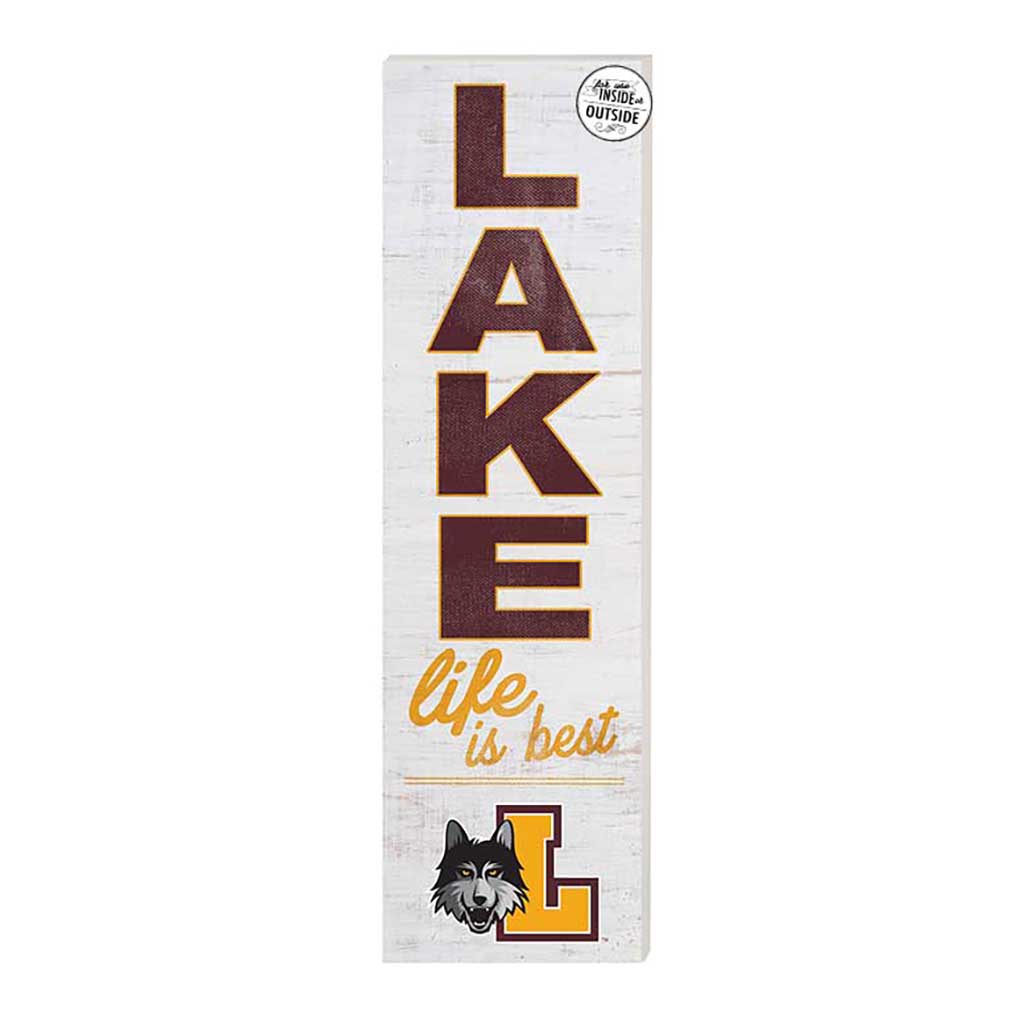 10x35 Indoor Outdoor Sign LAKE Life Loyola Chicago Ramblers