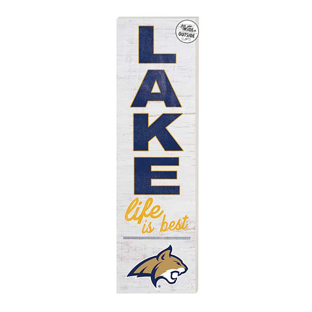 10x35 Indoor Outdoor Sign LAKE Life Montana State Fighting Bobcats