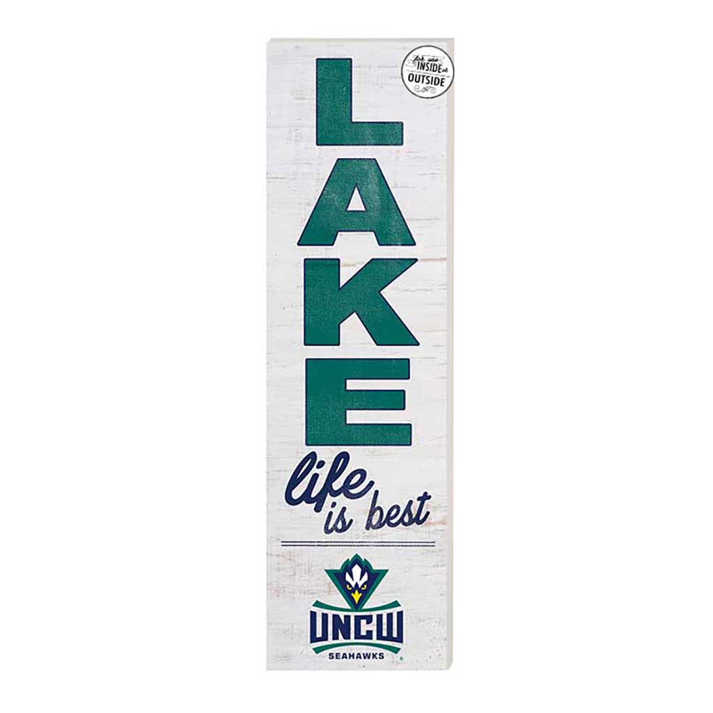 10x35 Indoor Outdoor Sign LAKE Life North Carolina (Wilmington) Seahawks