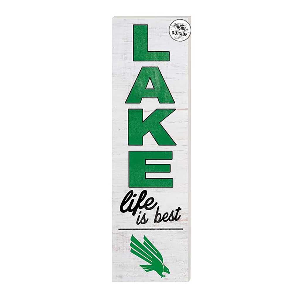 10x35 Indoor Outdoor Sign LAKE Life North Texas Mean Green