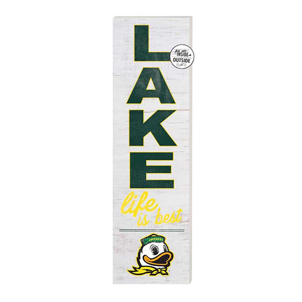 10x35 Indoor Outdoor Sign LAKE Life Oregon Ducks