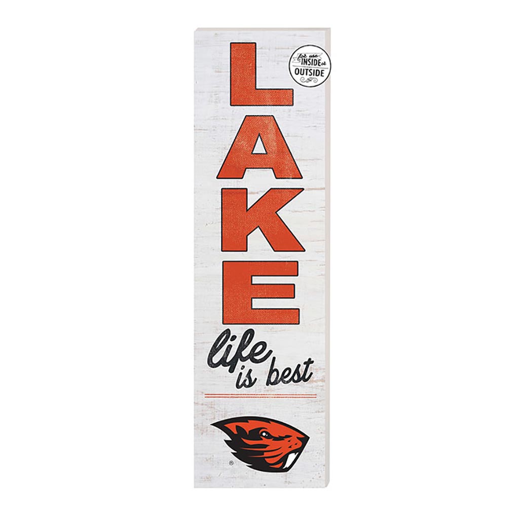 10x35 Indoor Outdoor Sign LAKE Life Oregon State Beavers