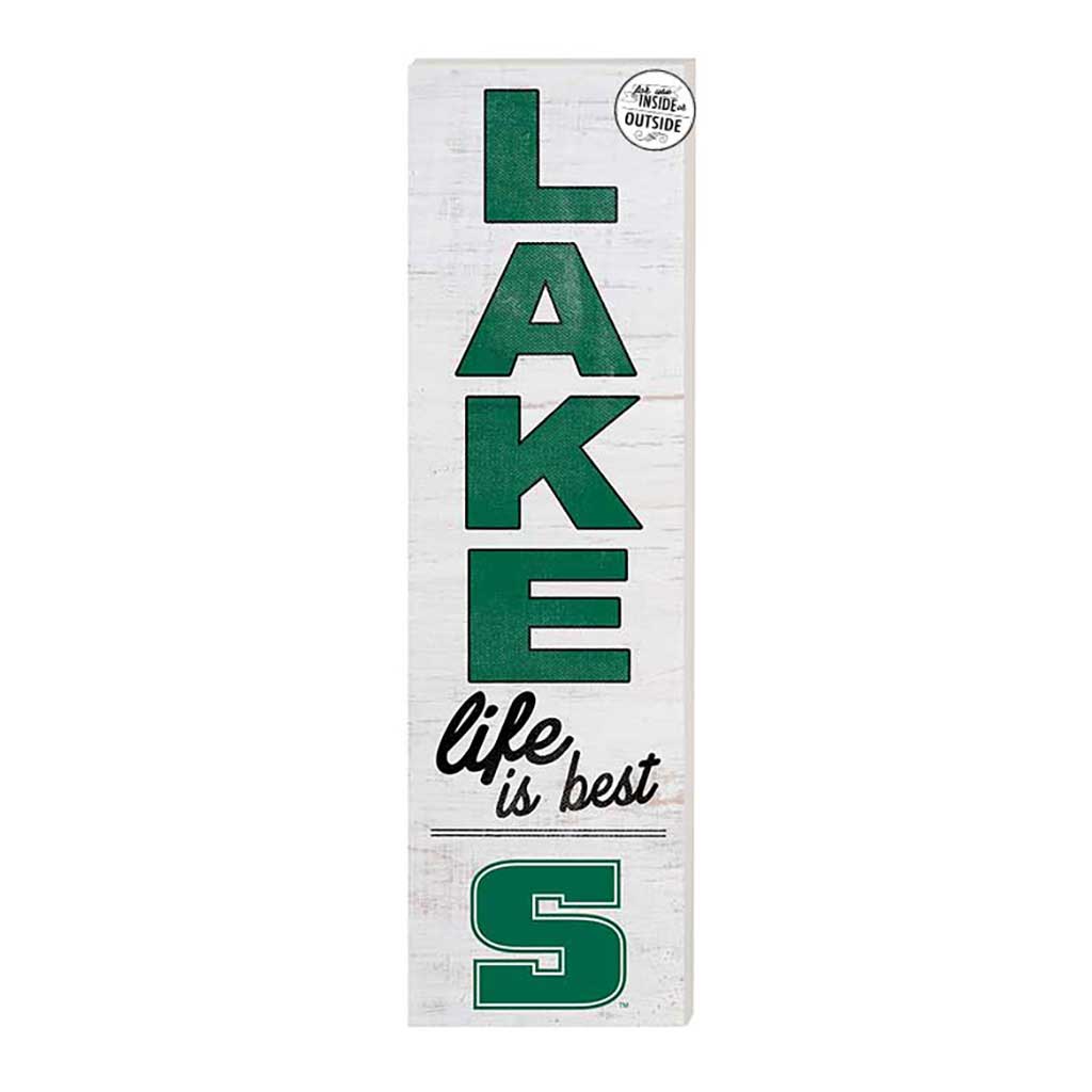 10x35 Indoor Outdoor Sign LAKE Life Slippery Rock The Rock