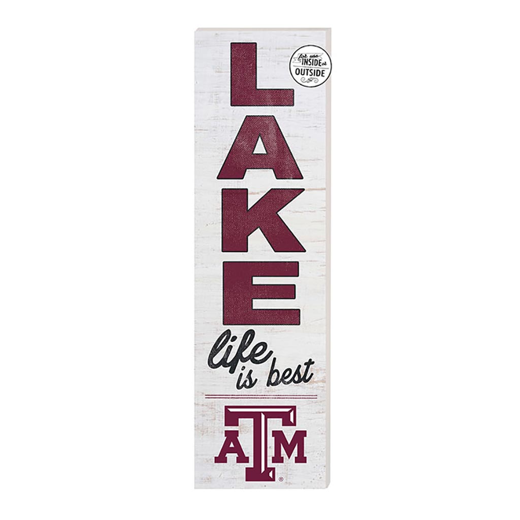 10x35 Indoor Outdoor Sign LAKE Life Texas A&M Aggies