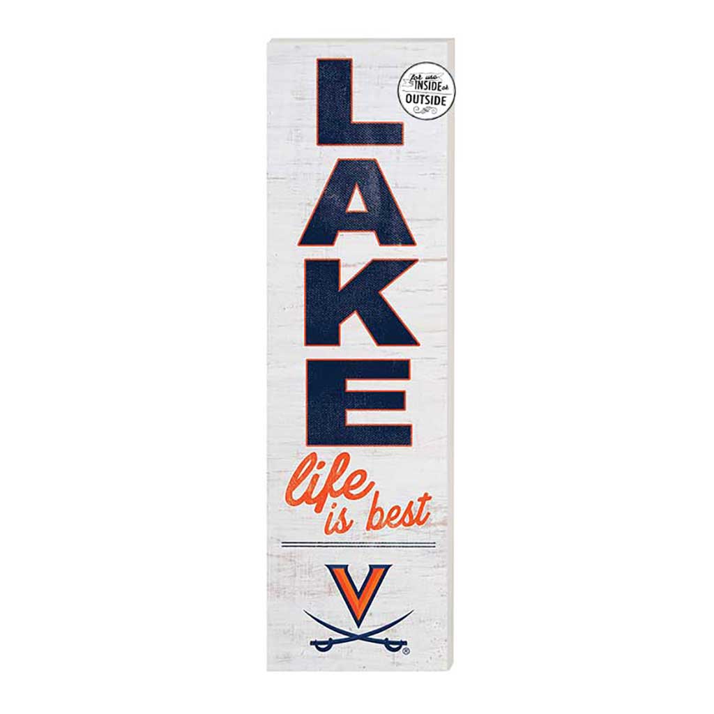 10x35 Indoor Outdoor Sign LAKE Life Virginia Cavaliers