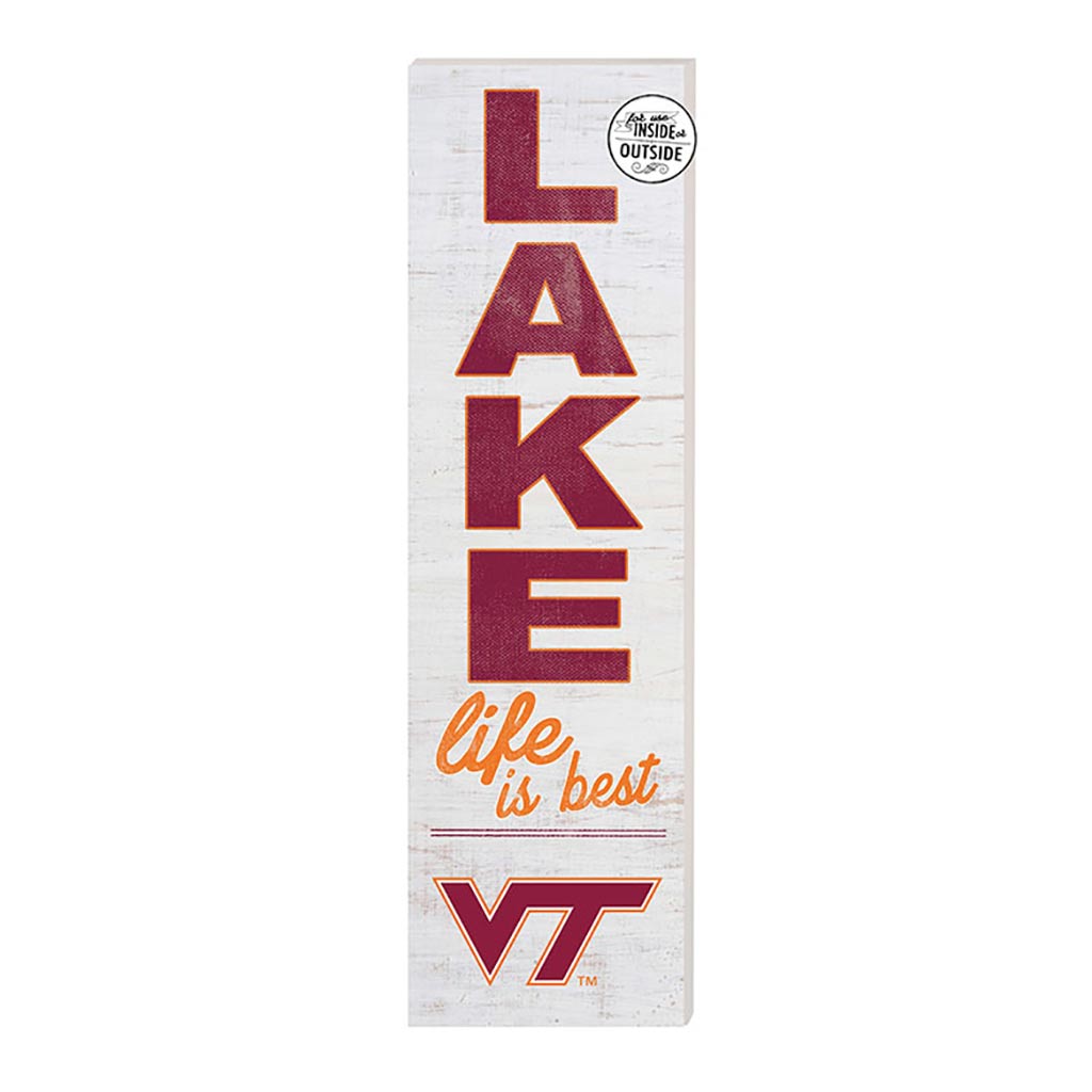 10x35 Indoor Outdoor Sign LAKE Life Virginia Tech Hokies