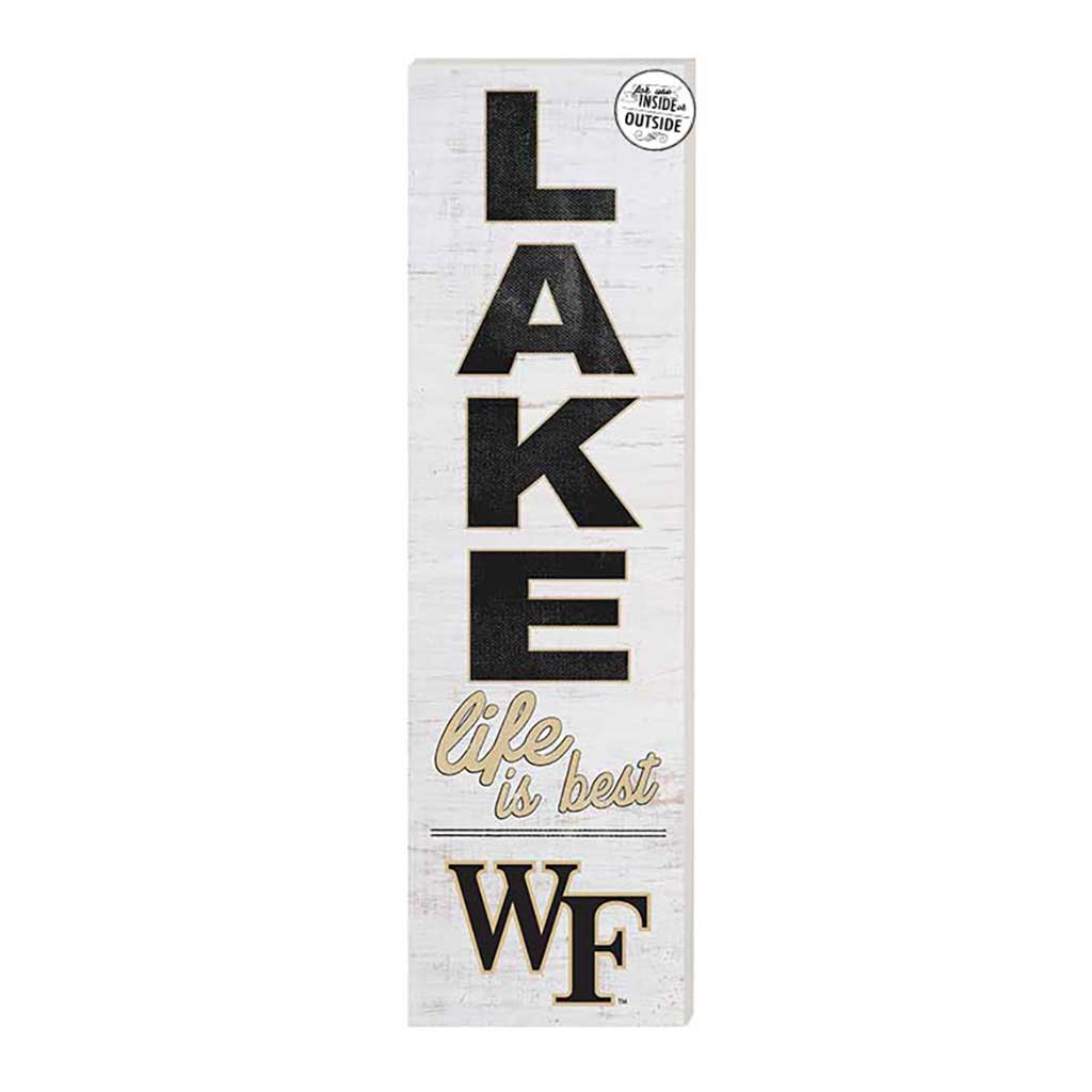 10x35 Indoor Outdoor Sign LAKE Life Wake Forest Demon Deacons