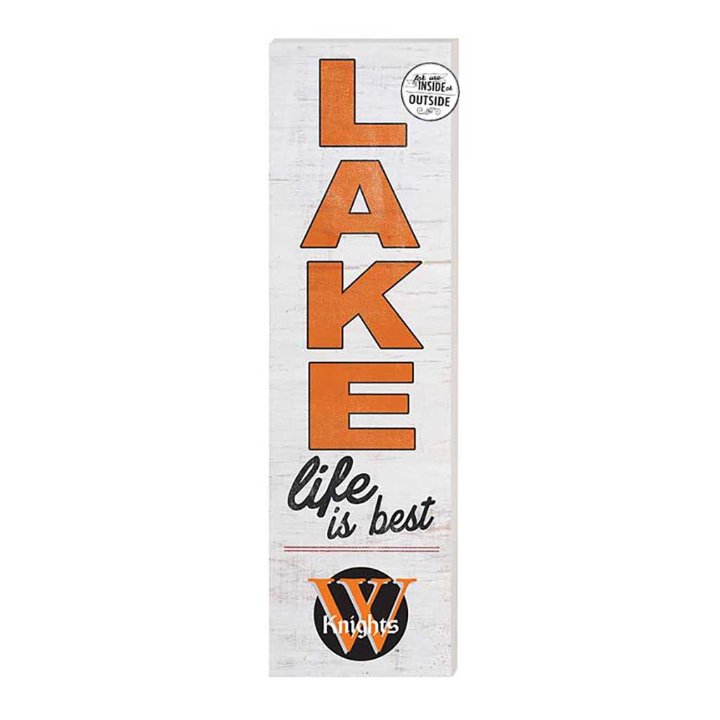 10x35 Indoor Outdoor Sign LAKE Life Wartburg College Knights