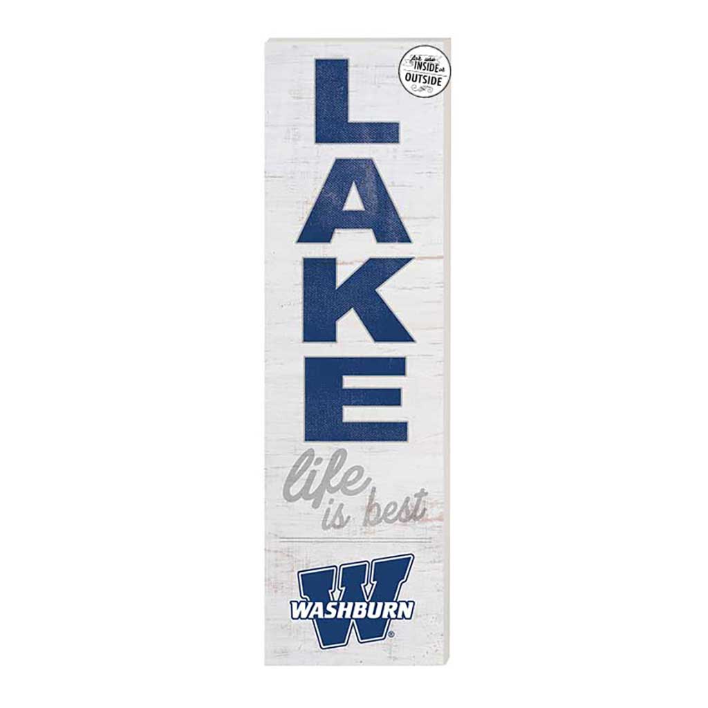 10x35 Indoor Outdoor Sign LAKE Life Washburn Ichabods