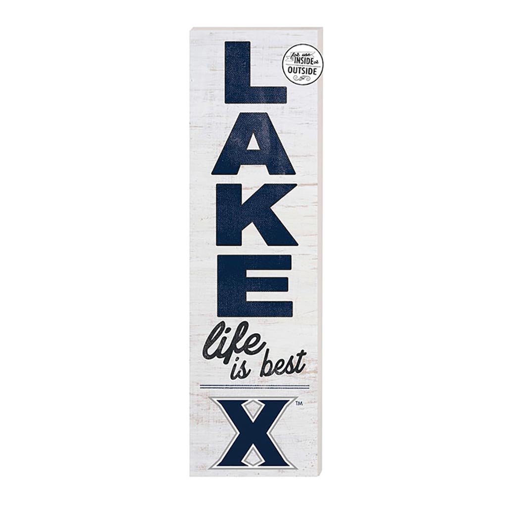 10x35 Indoor Outdoor Sign LAKE Life Xavier Ohio Musketeers