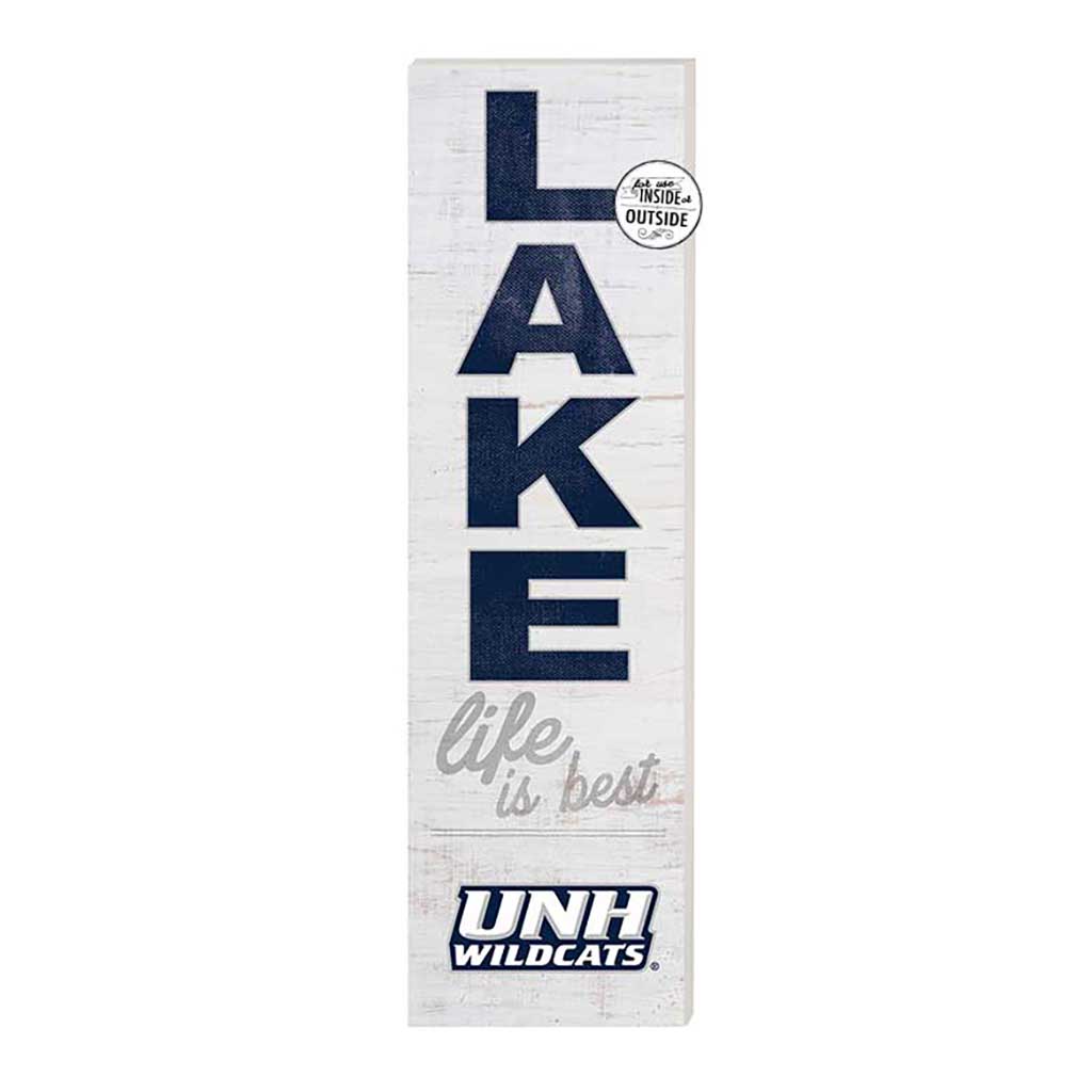 10x35 Indoor Outdoor Sign LAKE Life University of New Hampshire Wildcats