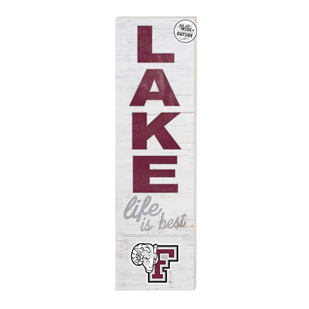 10x35 Indoor Outdoor Sign LAKE Life Fordham Rams