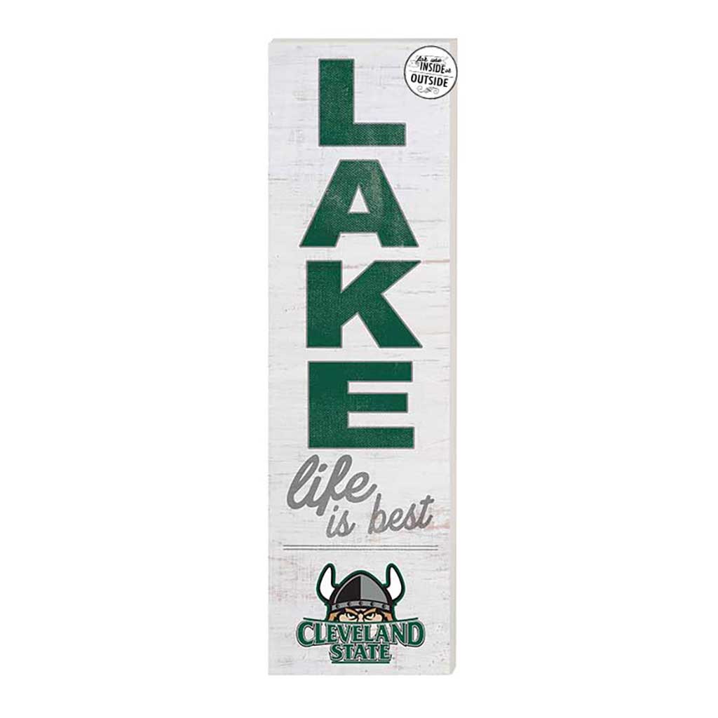 10x35 Indoor Outdoor Sign LAKE Life Cleveland State Vikings