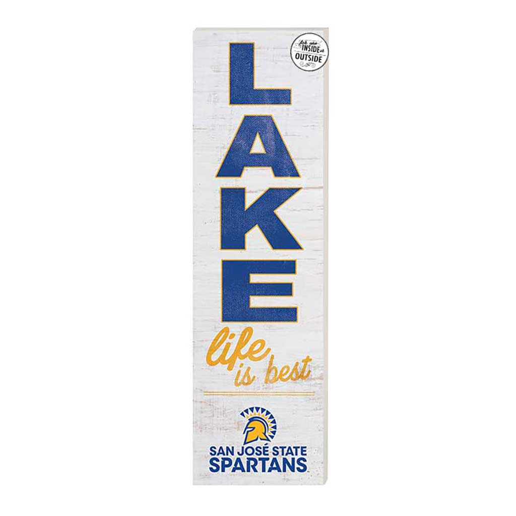 10x35 Indoor Outdoor Sign LAKE Life San Jose State Spartans