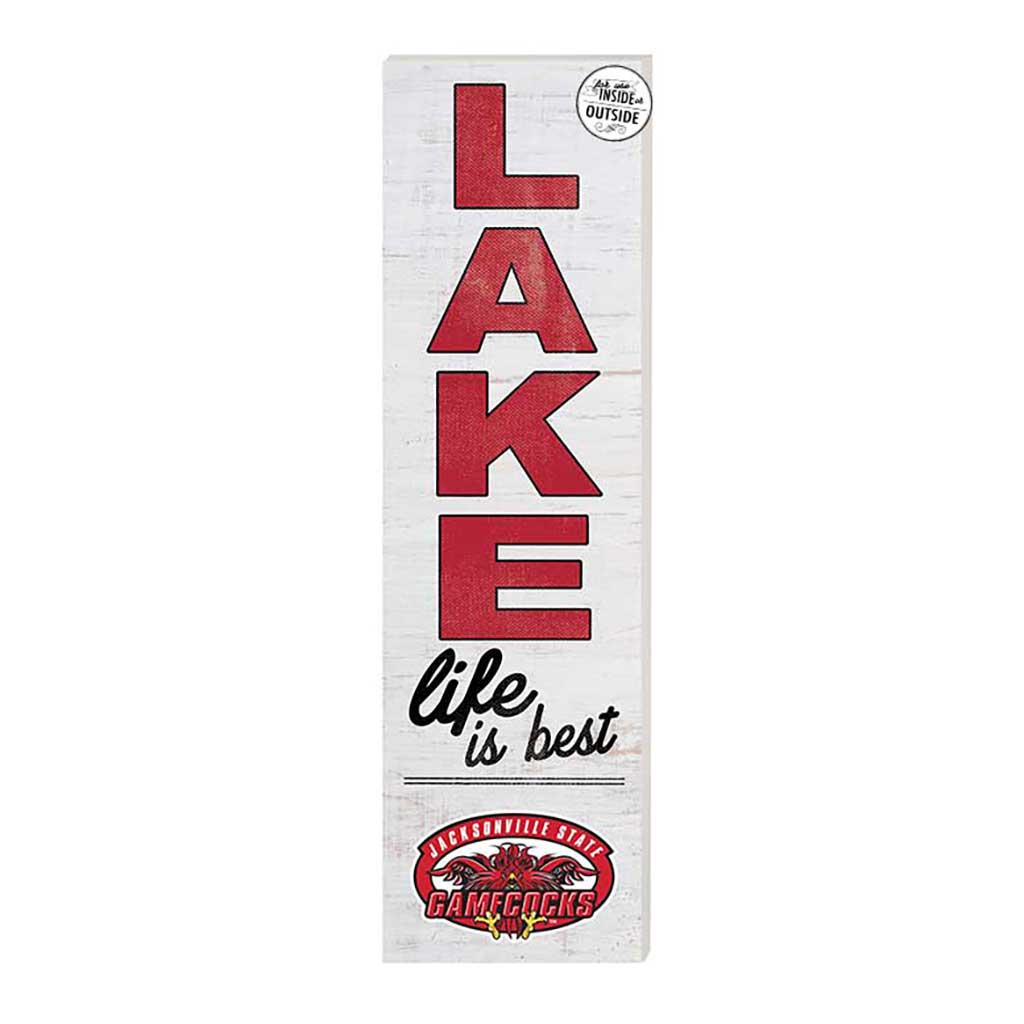 10x35 Indoor Outdoor Sign LAKE Life Jacksonville State Gamecocks