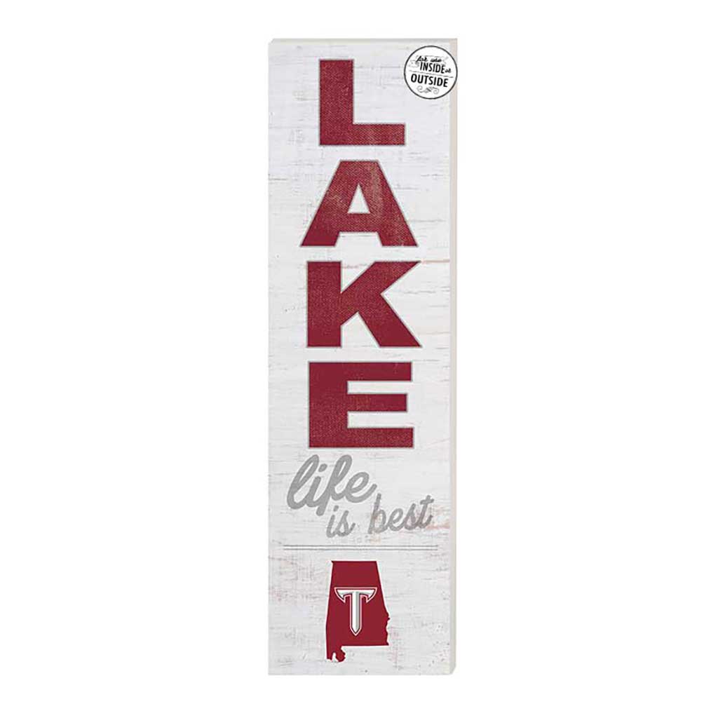 10x35 Indoor Outdoor Sign LAKE Life Troy Trojans