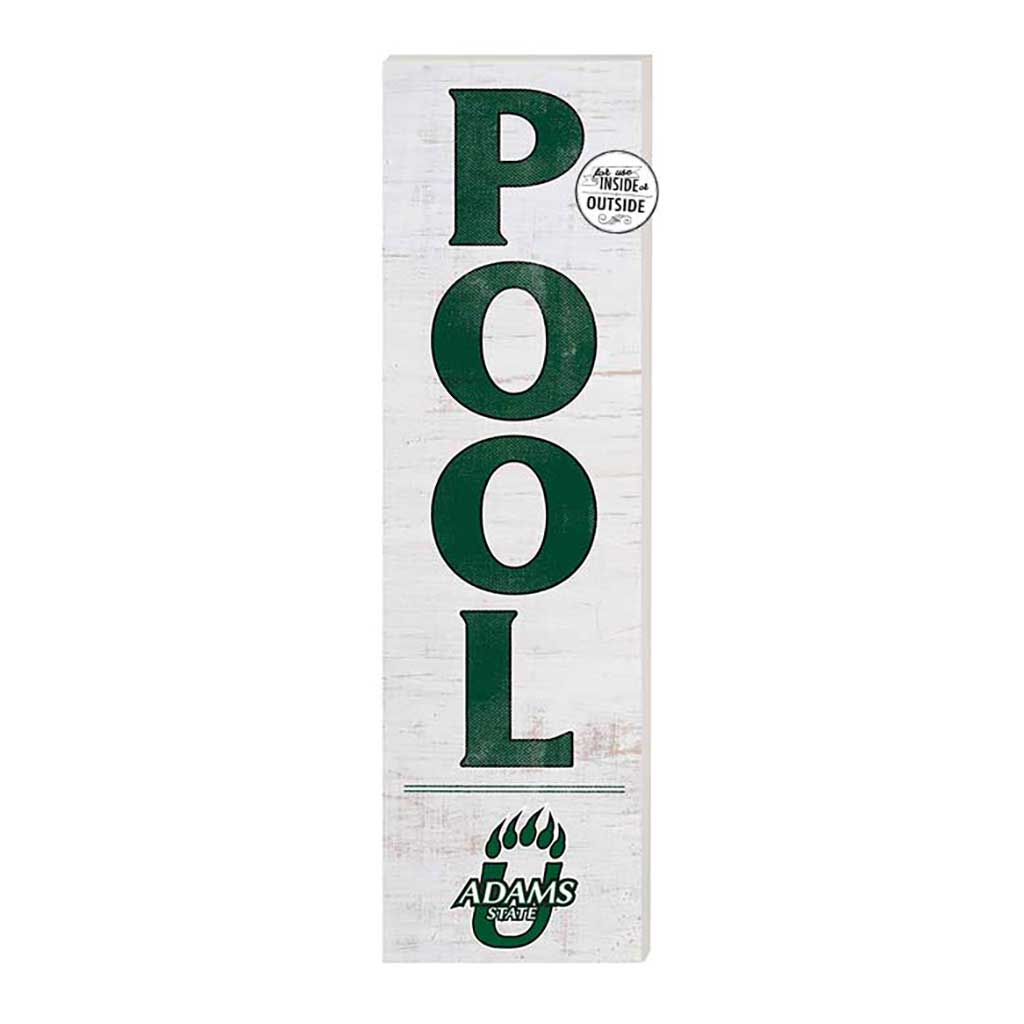 10x35 Indoor Outdoor Sign Pool Adams State Grizzlies